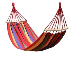 تخت آویز (ننو) چوبدار یک نفره