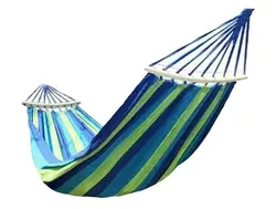 تخت آویز (ننو) چوبدار یک نفره