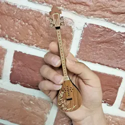 ماکت دکوری طرح ساز سه تار مینیاتوری کد m.25.14.7