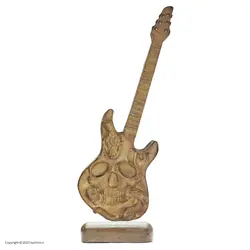 ماکت دکوری طرح ساز گیتار برقی مدل اسکلتی کد p1105