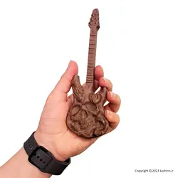 ماکت دکوری طرح ساز گیتار برقی مدل اسکلتی کد p1105