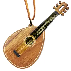 گردنبند طرح ساز عود کد m2539