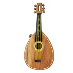 گردنبند طرح ساز عود کد m2539