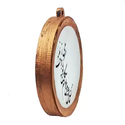 گردنبند طرح ساز دف مدل شعر کد m2532