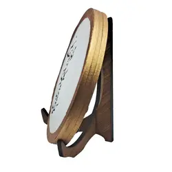 ماکت مدل ساز دف دکوری مینیاتوری طرح شعر کد m.25.14.8