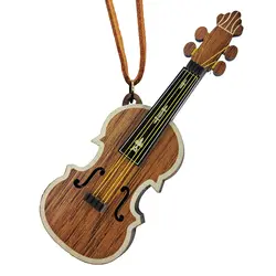 گردنبند طرح ویولن کد m25312