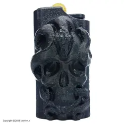 فندک طرح اسکلت و مار کد d690