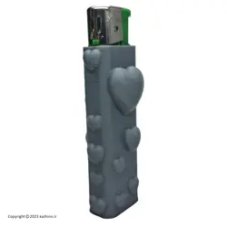 فندک طرح قلب مدل دخترانه کد d687