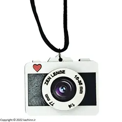 گردنبند قلبی طرح دوربین عکاسی کد m373