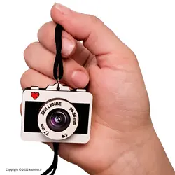گردنبند قلبی طرح دوربین عکاسی کد m373
