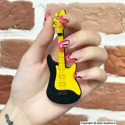 ماکت دکوری طرح گیتار برقی کد m11643 – آهنربایی