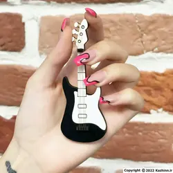 ماکت دکوری طرح گیتار برقی کد m11643 – آهنربایی