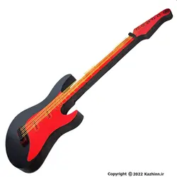 ماکت دکوری طرح گیتار برقی کد m11643 – آهنربایی