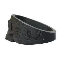 انگشتر اسکلت طرح دار کد d881 – رنگ ثابت