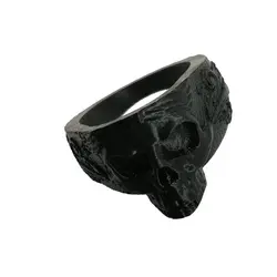 انگشتر اسکلت طرح دار کد d881 – رنگ ثابت
