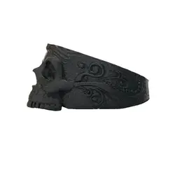 انگشتر اسکلت طرح دار کد d881 – رنگ ثابت