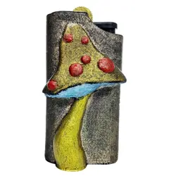 فندک فانتزی طرح قارچ رنگی کد d26192