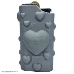 فندک دخترانه طرح قلب کد d686