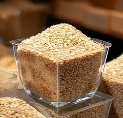 کنجد پوست کنده مخصوص ارده دو آتیشه (تماس=قیمت عمده)