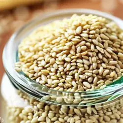 کنجد پوست کنده هندی (قیمت عمده)