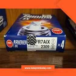 شمع NGK LFR7AIX سوزنی پایه بلند مناسب پژو 405 و پارس با موتور TU5