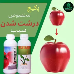پکیج درشت شدن سیب