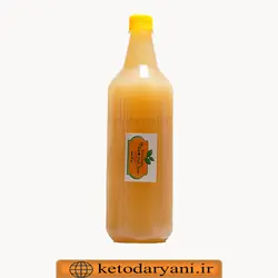 سرکه سیب ارگانیک و طبیعی یک لیتری