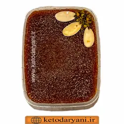 حلوا آرد بادام کتوژنیک 185 گرمی