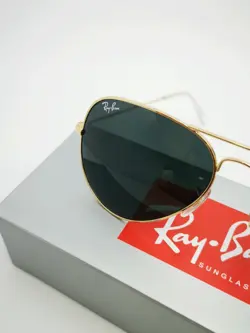 عینک آفتابی ریبن خلبانی مدل Ray ban RB3025 طلایی