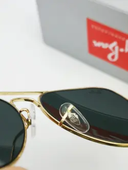 عینک آفتابی ریبن خلبانی مدل Ray ban RB3025 طلایی
