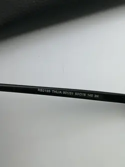 عینک آفتابی ریبن مدل Ray ban RB2195 THLIA مشکی