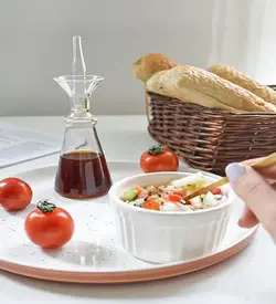 بطری روغن و آبلیمو پیرکس کف صاف