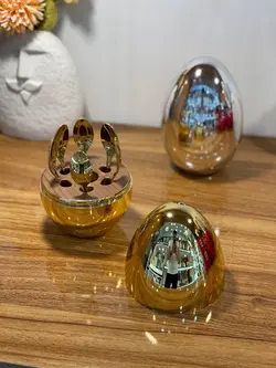 جاقاشقی تخم مرغی بهمراه ۶ عدد قاشق مربا یا چایخوری