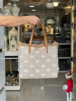 کیف دستی کتونی جنس مکرومه