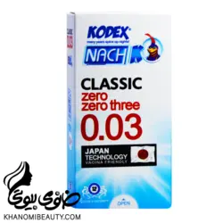 مشخصات، قیمت و خرید ناچ کاندوم کدکس 12 عددی CLASSIC