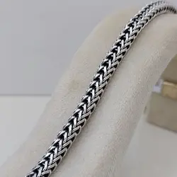 دستبند نقره مردانه | دستبند نقره 925 عیار | دستبند خاص | دستبند شیک | دستبند مردانه تایلندی | نقره 925 عیار | کادوی تولد | هدیه ولنتاین | جواهری خانوم سنگی