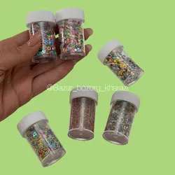 پولک طرح دار ظرفی