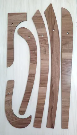 خط کش 6 تیکه آرتان