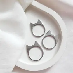 انگشتر گربه استیل