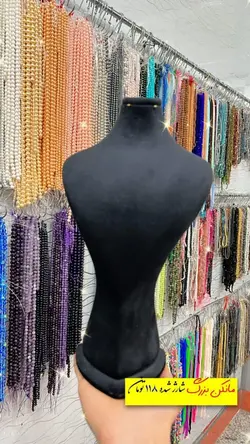 مانکن مشکی مخمل