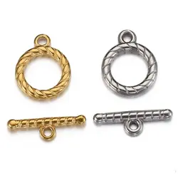 قفل تی طرحدار استیل