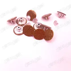 دکمه پرسی لی سایز 17 زردقلم 50 عددی