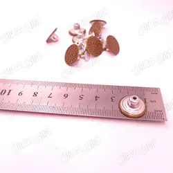 دکمه پرسی لی سایز 17 زردقلم 50 عددی