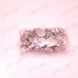 دکمه پرسی لی سایز 17 نقره ای 50 عددی