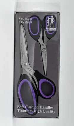 قیچی خیاطی دو قلو fisher