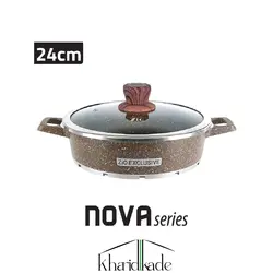 ماهیتابه گرانیتی زیو اصلی مدل نوا Z-8402-24