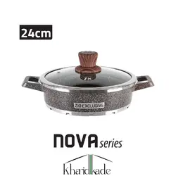 ماهیتابه گرانیتی زیو اصلی مدل نوا Z-8402-24