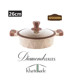 ماهیتابه گرد زیو اصلی مدل دایموند Z-8172-26