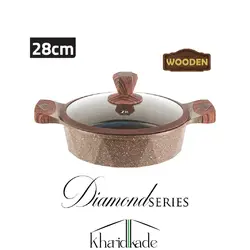 ماهیتابه گرد زیو اصلی مدل دایموند Z-8172-28