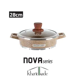 ماهیتابه گرانیتی زیو اصلی مدل نوا Z-8402-28